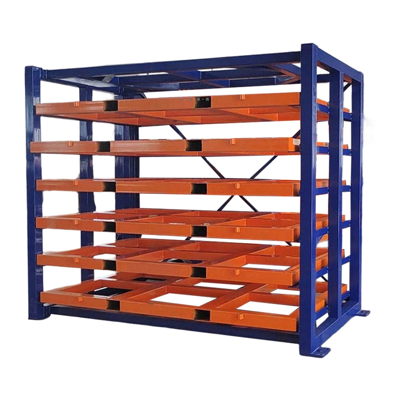 Yüksek Kapasiteli Forklift Depolama Rafları Yüksek Yoğunluklu Sac Metal Depolama Rafları