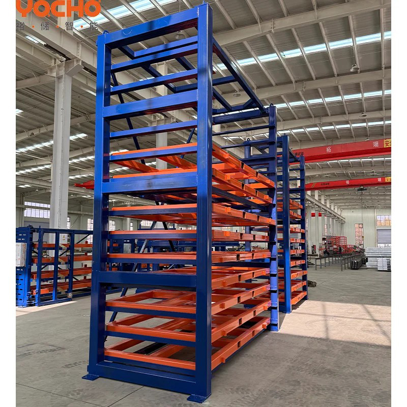 Yüksek Kapasiteli Forklift Depolama Rafları Yüksek Yoğunluklu Sac Metal Depolama Rafları